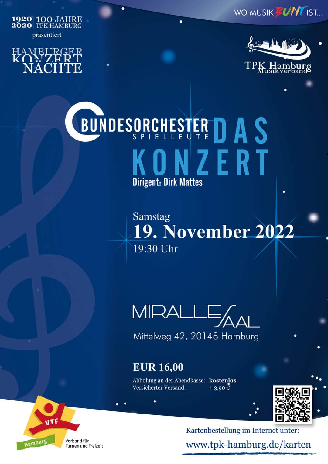 Bundesorchester Konzert Plakat